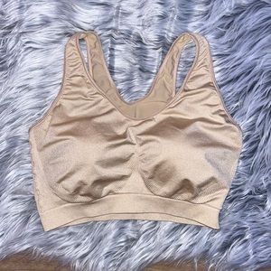 Light Nude Padded Bralette XXL